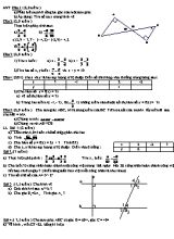Đề cương ôn tập Toán 7 học kì 1